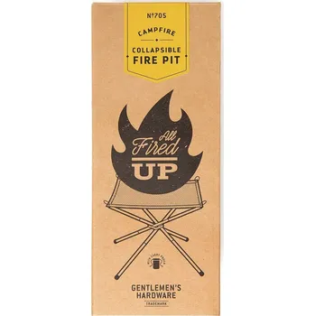 Skládací ohniště Gentelmen's Hardware Collapsible Fire Pit GEN705UK vícebarevná MLC