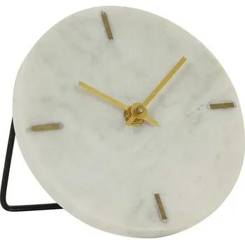 Hodiny Stolní hodiny Light & Living Moreno 7109429 bílá 00X