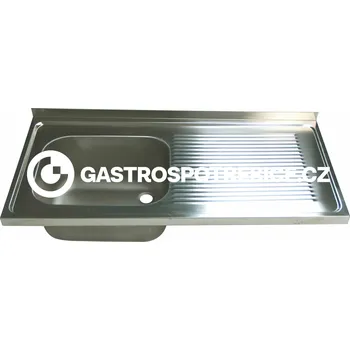 Nerezový dřez OEM Dřezová deska 1000x700mm 1x(400x500x250)L