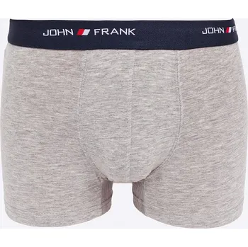 Boxerky John Frank - Boxerky (3-pak) JF3B06 vícebarevná MLC, vel. S