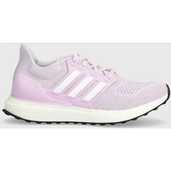 Chlapecké tenisky Dětské sneakers boty adidas UBOUNCE DNA J fialová barva IG1526 04X, EUR 38