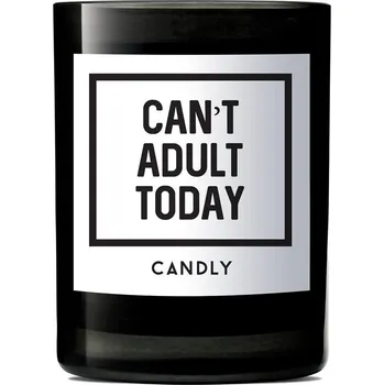 Svíčka Vonná sójová svíčka Candly Can't adult today 250 g No1CAT černá 99X