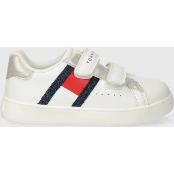 Chlapecké tenisky Dětské sneakers boty Tommy Hilfiger bílá barva T1A9.33190 00X, EUR 21