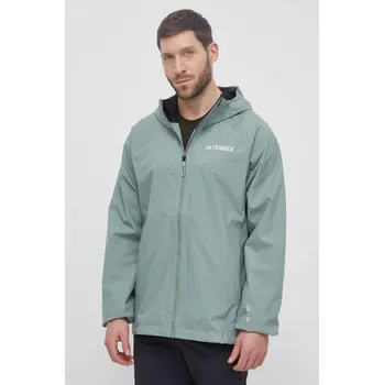 Pánská větrovka Nepromokavá bunda adidas TERREX Multi IN4771 zelená 77X, vel. XL