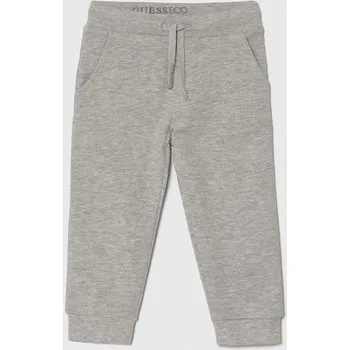 Chlapecké oblečení Dětské bavlněné tepláky Guess N93Q17.KAUG0.9BYH šedá 90X, vel. 96-104