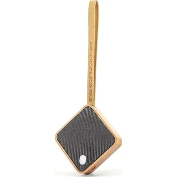 Bezdrátový reproduktor Gingko Design Mi Square Pocket Speaker G005CH béžová 12X