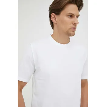 Pánské tričko Bavlněné tričko Marc O'Polo bílá barva, B21201651556 00X, vel. XXL