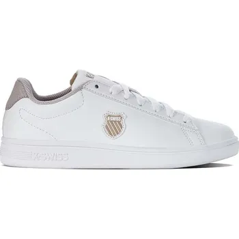 Pánské tenisky Kožené sneakers boty K-Swiss COURT SHIELD 96599.181.M bílá 00X, EUR 36