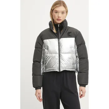 Pánská větrovka Bunda Karl Kani 61760015 stříbrná SLV, vel. S