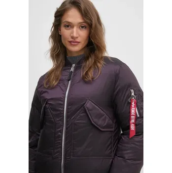 Bunda Alpha Industries 148004 fialová 49X, vel. L