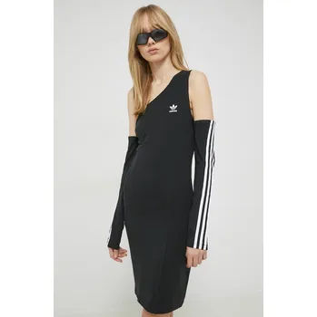 Dámské šaty Šaty adidas Originals černá barva, mini II6110 99X, vel. S