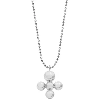 Náhrdelník Postříbřený náhrdelník Lilou Luck A03/MARKET/ANS/60 stříbrná SLV, vel. 50