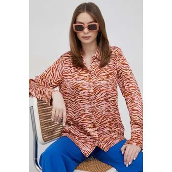 Dámská košile Košile Sisley 5KINLQ025.62N růžová 30X, vel. S