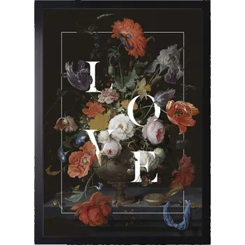 Plakát Zarámovaný plakát AN0011 černá 99X