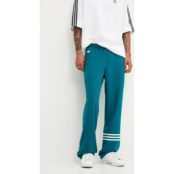 Tepláky adidas Originals Neuclassics tyrkysová barva, s aplikací, JF9160 69X, vel. L