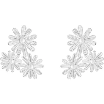 Náušnice Postříbřené náušnice Lilou Margaret 206/KOL/3/SR stříbrná SLV, vel. ONE SIZE