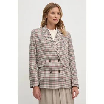 Dámské sako Sako Pepe Jeans BAILEY tmavomodrá barva, PL402454 59X, vel. S