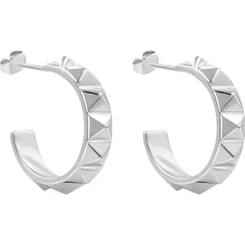 Náušnice Postříbřené náušnice Lilou Etno 171/13/KOL/NO3/SR stříbrná SLV, vel. ONE SIZE