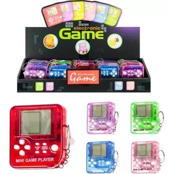 Mini herní klíčenka s hrou Tetris