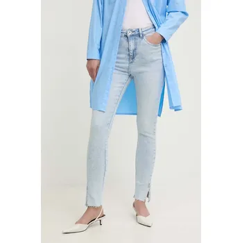 Dámské džíny Džíny Answear.LAB dámské 1928.IKK modrá 55X, vel. M