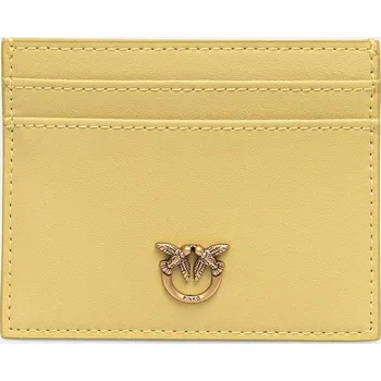 Peněženka Kožené pouzdro na karty Pinko zelená barva, 103762 A0F1 103762.A0F1 71X, vel. ONE SIZE