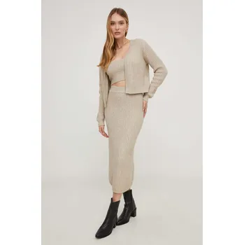 Souprava Answear.LAB N7030.HH béžová 80X, vel. L/XL