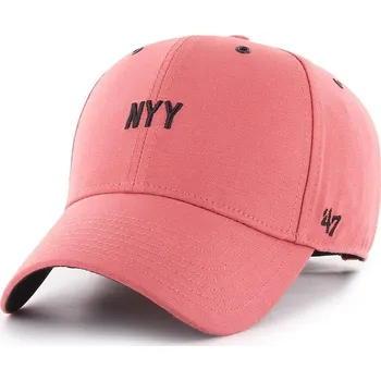 Čepice Čepice 47brand růžová barva, s aplikací B.AERIS17GWS.IR 32X, vel. ONE SIZE