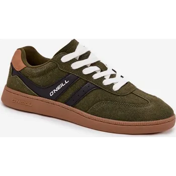 Pánská běžecká obuv O'Neill Pánské tenisky O`NEILL BAYVILLE MEN LOW 90253041 Barva: Zelená, Velikost: 45