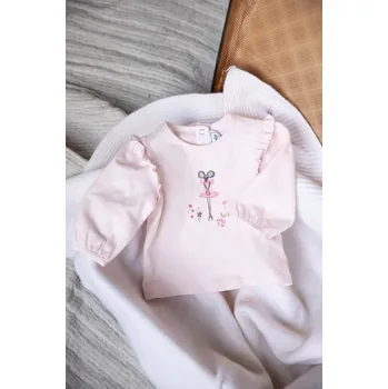 Chlapecké tričko Dětské tričko s dlouhým rukávem Tartine et Chocolat růžová barva, TZ10011 TZ10011.104 30X, vel. 104