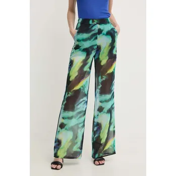 Dámské kalhoty Kalhoty Morgan PLIZO.F PLIZO.F.MULTICO černá 99X, vel. 40