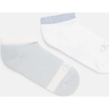 Dámské ponožky Ponožky Calvin Klein Jeans 2-pack 701230600.NOS modrá 05A, vel. 35/38