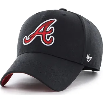 Kšiltovka Bavlněná baseballová čepice 47 brand MLB Oakland Athletics B.FIJMP01CTP.BK černá 99X, vel. ONE SIZE