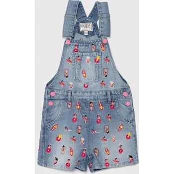 Chlapecké kalhoty Dětské kalhoty na šle Guess J4GK30.D45E0.PPYH modrá 50X, vel. 158-166