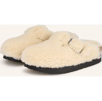 Dámská obuv Birkenstock Dámské Pantofle Boston Big Buckle, krémová, 37