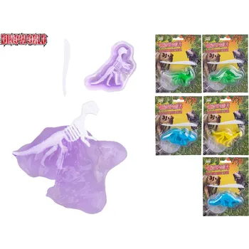 Figurka M.T. Sliz s kostrou Dinosaura, různé druhy a 4 barvy Barva: Fialová