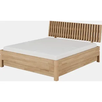 Postel Modulární postel MULTI LINE s UP z bukového, jasanového nebo dubového masivu výrobce světspánku.cz. Dostupná ve všech rozměrech. 200x80, čelo LINE Multi (olej Šedý, dub), UP MULTI (olej Šedý, dub), Rám MULTI (olej Šedý, dub), NOHY MULTI 45 (olej Šedý, dub