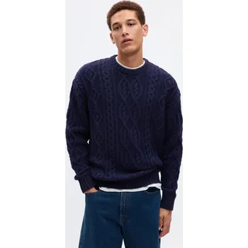 Pánská mikina GAP Pánský Pletený svetr s příměsí vlny 787133-00 Velikost: XS Tričko zdarma při nákupu nad 3000,-!