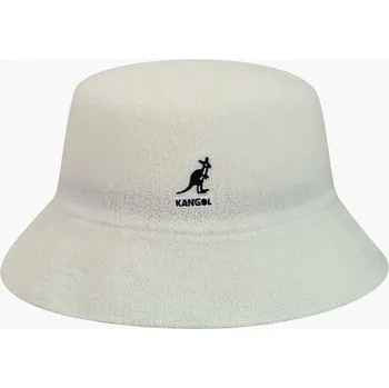 Klobouk Klobouk Kangol Bermuda Bucket bílá barva, K3050ST.WHITE-WHITE 00X, vel. S