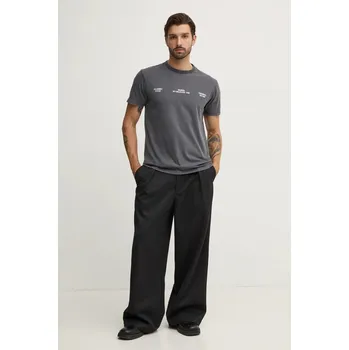 Bavlněné tričko Guess šedá barva, s aplikací, M4YI25 K8FQ4 M4YI25.K8FQ4 90Y, vel. XL