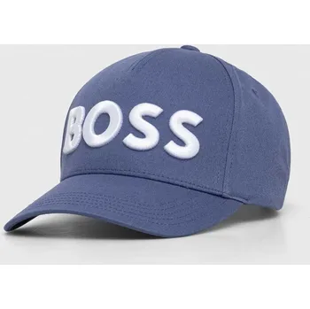 Kšiltovka Kšiltovka BOSS s aplikací, 50502178 modrá 55X, vel. ONE SIZE