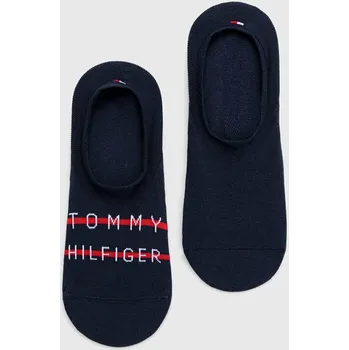 Pánské ponožky Ponožky Tommy Hilfiger 2-pack pánské, tmavomodrá barva, 701222189 701222189.NOS 59X, vel. 39/42