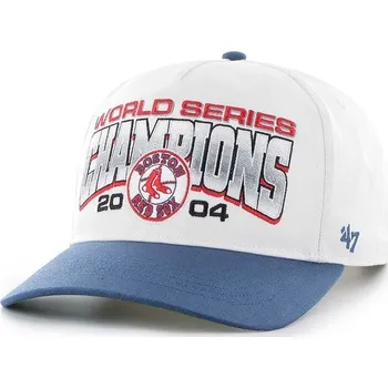 Kšiltovka Bavlněná baseballová čepice 47 brand MLB Boston Red Sox BCWS.ARCHH02CTP.WH04 bílá 00X, vel. ONE SIZE