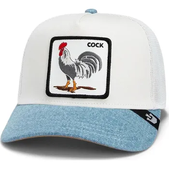 Kšiltovka Kšiltovka Goorin Bros Rooster Fan Institution Ball Club 101.2113 bílá 00X, vel. ONE SIZE