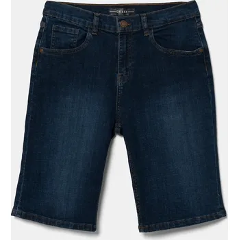Dámské kraťasy Kraťasy Guess tmavomodrá barva, L4RD12 D52Z0 L4RD12.D52Z0.PPYA 59X, vel. 122-125