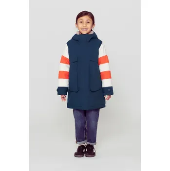Dětská bunda Gosoaky STRIPED FOX 242.9.1.573 námořnická modř 59X, vel. 122-128