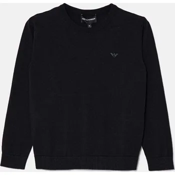 Dívčí svetr Dětský svetr s příměsí vlny Emporio Armani 8N4MA1.4M16Z námořnická modř 59X, vel. 164