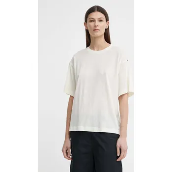 Pánské tričko Bavlněné tričko G-Star béžová barva D24504.C954 08X, vel. XS