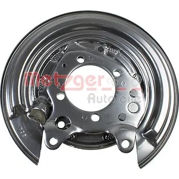 Brzdový kotouč Ochranný plech proti rozstřikování, brzdový kotouč METZGER 6115243