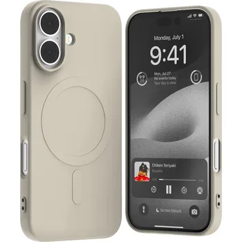 Pouzdro na mobilní telefon Mercury Ochranný kryt na iPhone 16 - Mercury, SemiSilicon MagSafe Stone