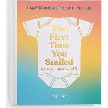 První čtění Knížka HarperCollins Publishers The First Time You Smiled (or Was It Just Wind?), Cat Sims 9780008526146 vícebarevná MLC